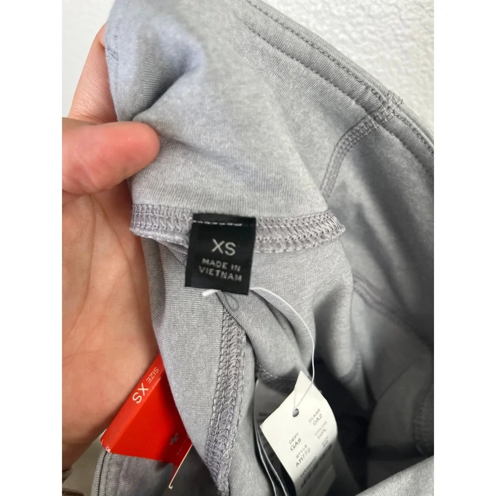 NWT J. Crew High-rise 7/8 Legging Signature Flex Platinum Grey Extra Small